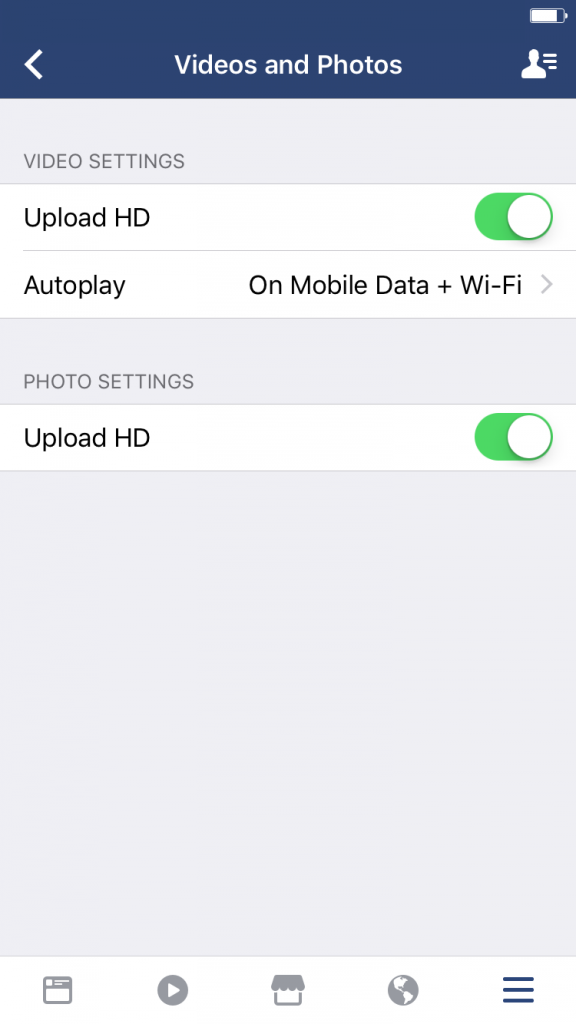 hd-video-and-photos-settings-on-facebook-app