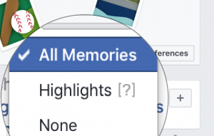 find my memories on facebook